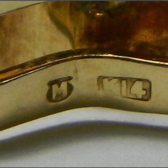 MIKIMOTO Natural Pearl Solid 14K Gold Vintage Clip Pendant Enhancer for Necklace - Picture 2 of 4